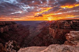 Sunset on Grand Canyon